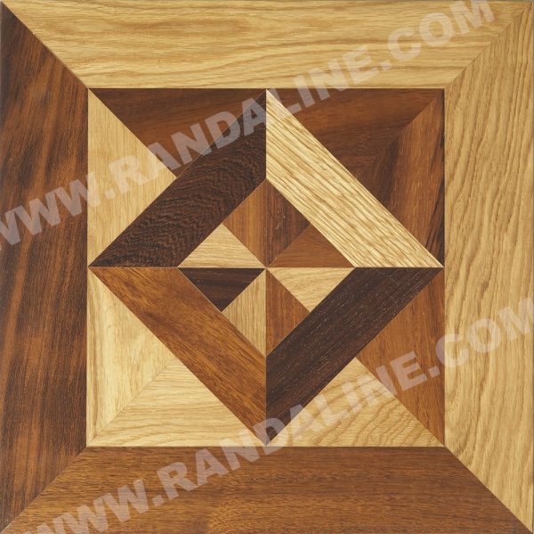 randaline quadrotta geometrica casale 1 - Pavimenti in legno intarsiato Randa Line