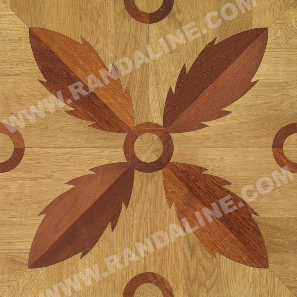 randaline quadrotta intarsiata sassonegro - Pavimenti in legno intarsiato Randa Line