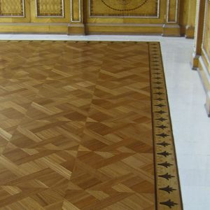 quadrotte geometriche per pavimenti in legno