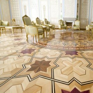 quadrotte intarsiate per pavimenti in legno